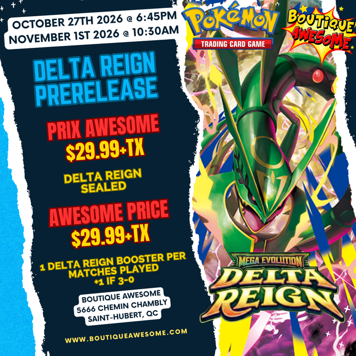 Pokémon Delta Reign Awesome Prerelease