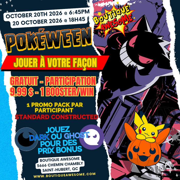 Awesome Spooky Pokéween Event