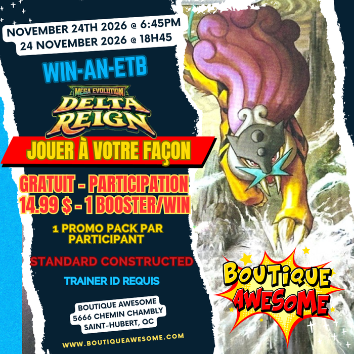 🐉Pokémon : Delta Reign🐉 Awesome Win-an-ETB Event