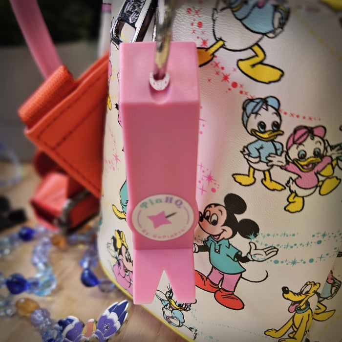 GoPinPro Mini Pin Popper Keychains - Pink