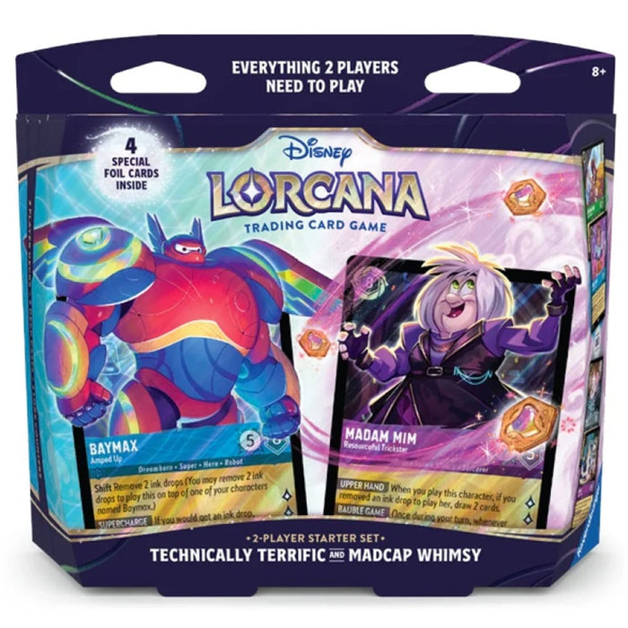 DISNEY LORCANA Set 14 Hyperia City - Two-Player Starter Decks