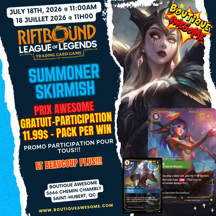 Riftbound Awesome Summoner Skirmish - July 2026