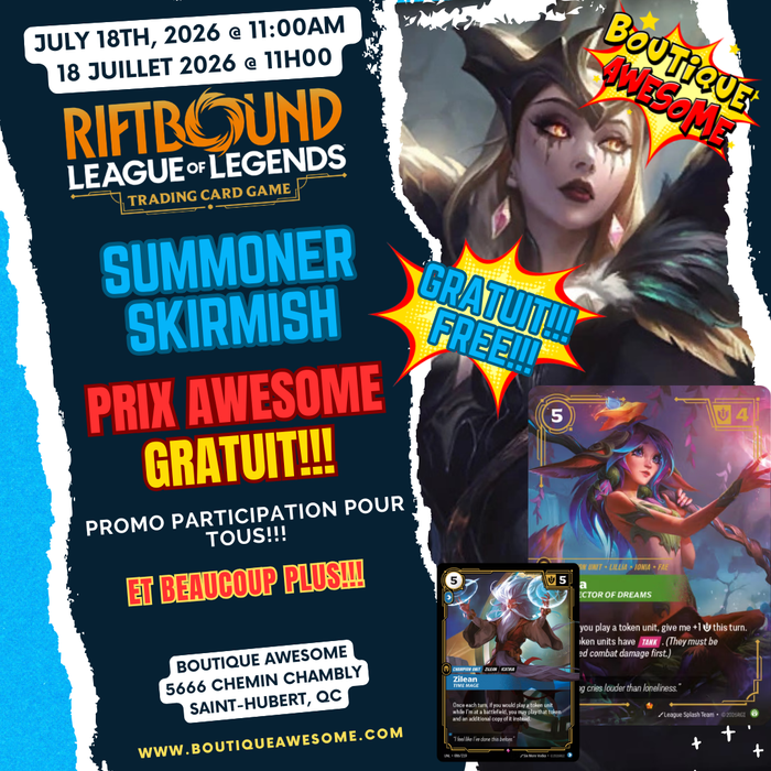 Riftbound Awesome Summoner Skirmish - July 2026