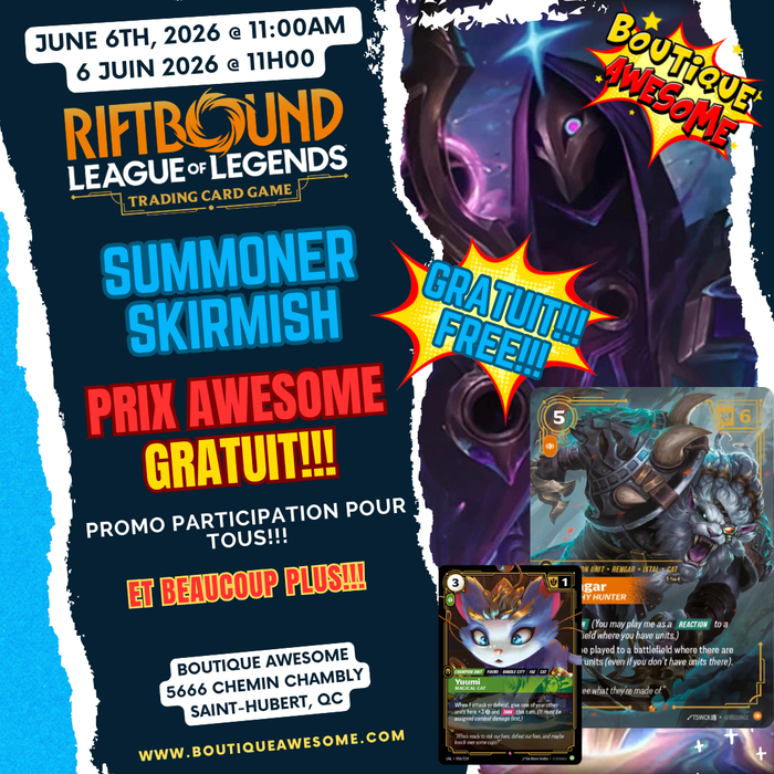 Riftbound Awesome Summoner Skirmish - June 2026