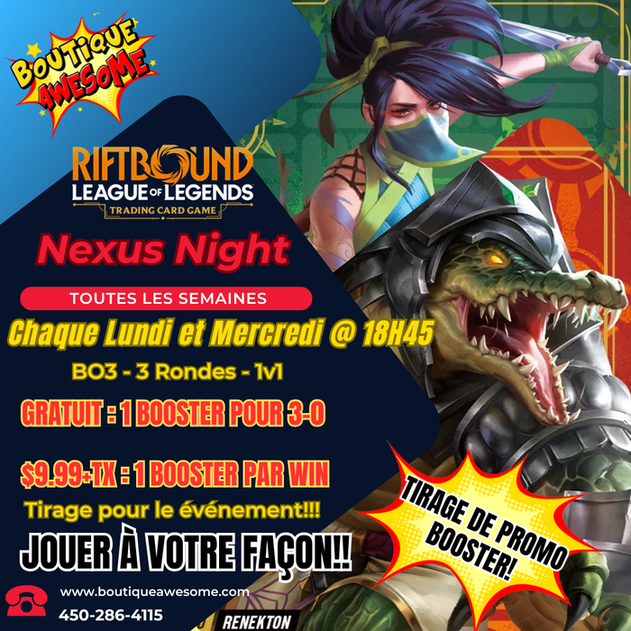 Riftbound: Monday Nexus Nights