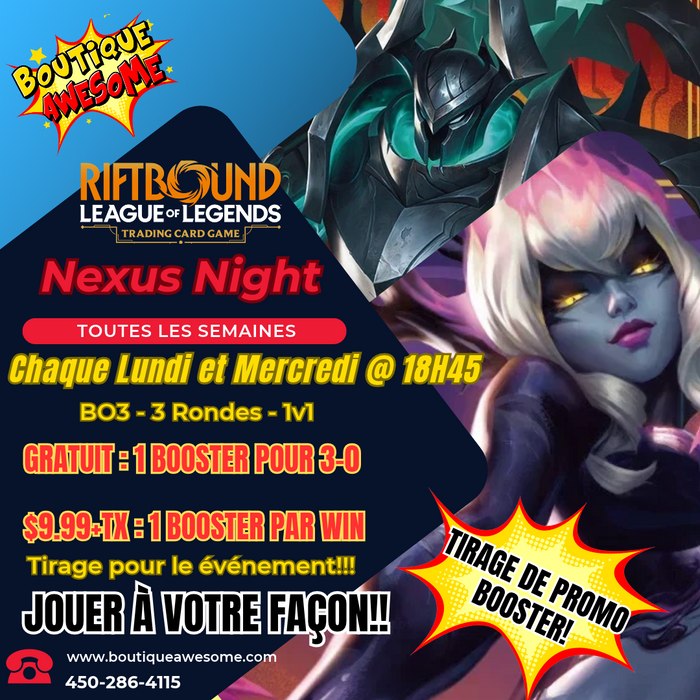 Riftbound: Wednesday Nexus Nights