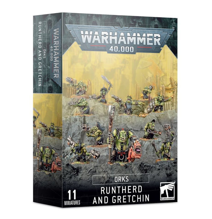 Warhammer 40,000 Ork Runtherd and Gretchin