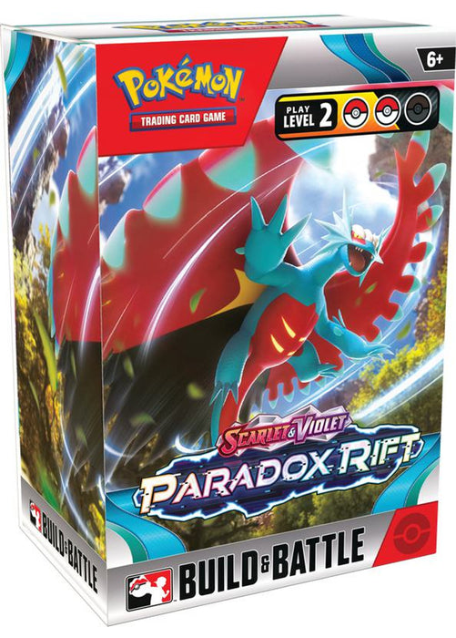 Pokémon TCG Scarlet & Violet Paradox Rift Build and Battle Box!