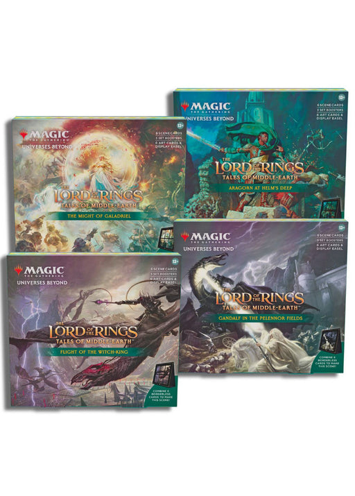 The Lord of the Rings: Tales of Middle-earth Holiday Scene Boxes (Set of 4) - Releases November 2, 2023