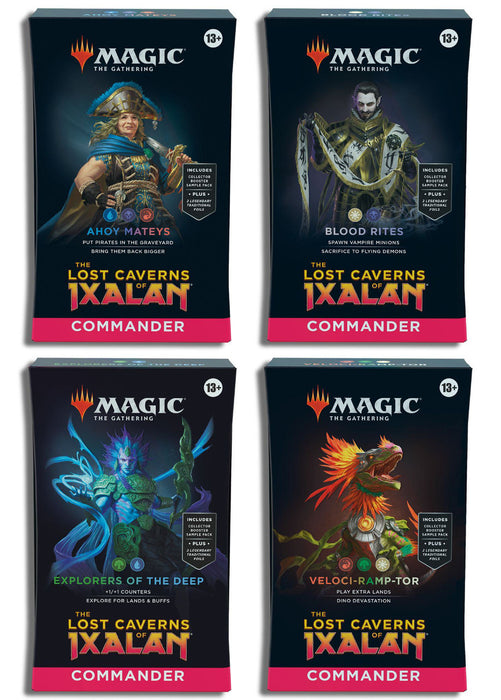 The Lost Caverns of Ixalan Commander Decks