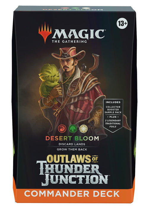 Outlaws of Thunder Junction Commander Deck - Desert Bloom