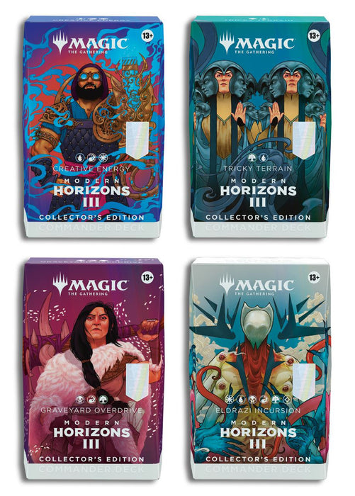 Modern Horizons 3 Collector's Edition Commander Decks - Set of 4
