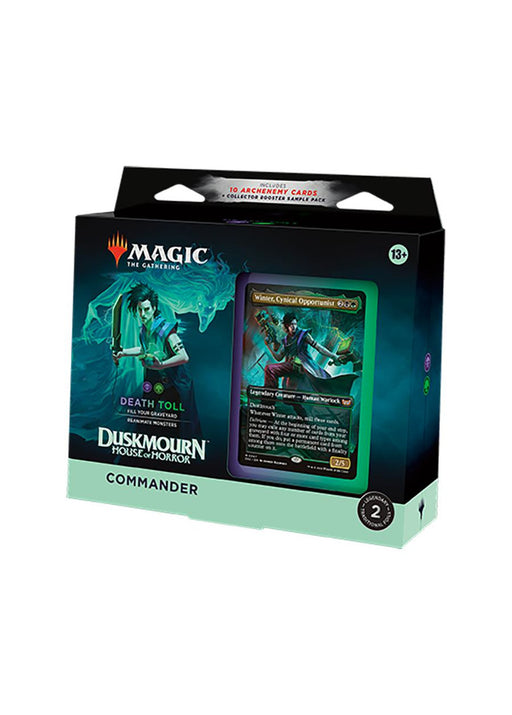 Magic: The Gathering Duskmourn Commander Deck - Death Toll Boutique Awesome Magic: The Gathering Duskmourn Commander Deck - Death Toll Boutique Awesome