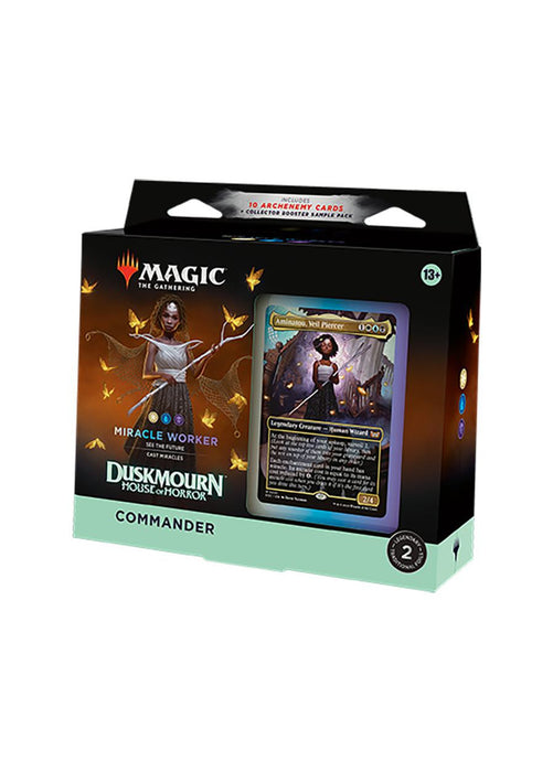 Magic: The Gathering Duskmourn Commander Deck - Miracle Worker Boutique Awesome Magic: The Gathering Duskmourn Commander Deck - Miracle Worker Boutique Awesome