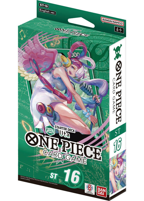 ONE PIECE - Starter Deck - ST16 - GREEN Uta