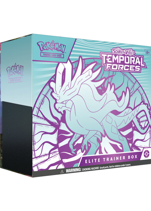 Pokémon TCG - SV05 - Scarlet & Violet - Temporal Forces - Elite Trainer Box - Walking Wake