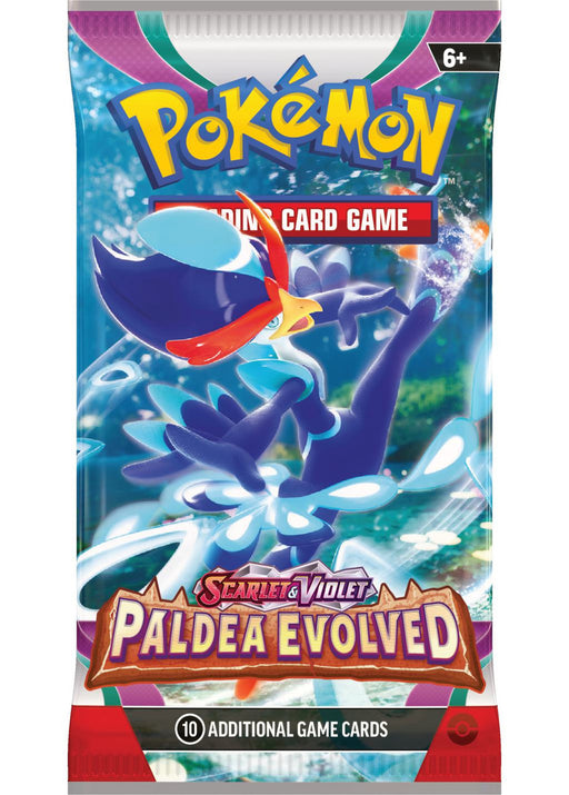 !Booster Pack - Pokémon TCG Scarlet & Violet Paldea Evolved - Releases June 9, 2023