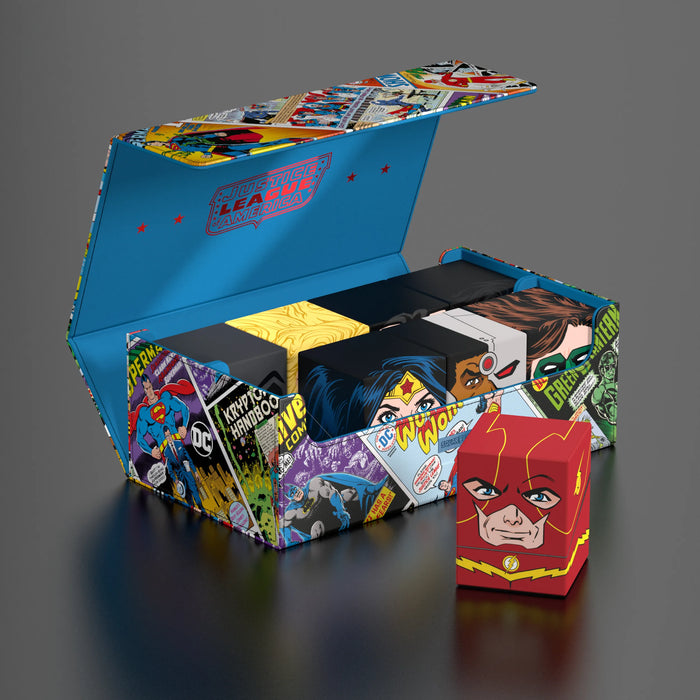 Squaroes Collectors Case - DC Comics Justice League - Vintage Comics