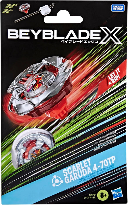 Beyblade X Scarlet Garuda 4-70TP BX Starter Hasbro