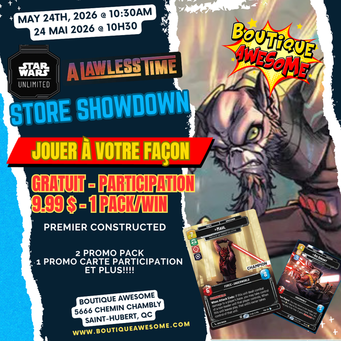 SWU A Lawless Time Store Showdown!