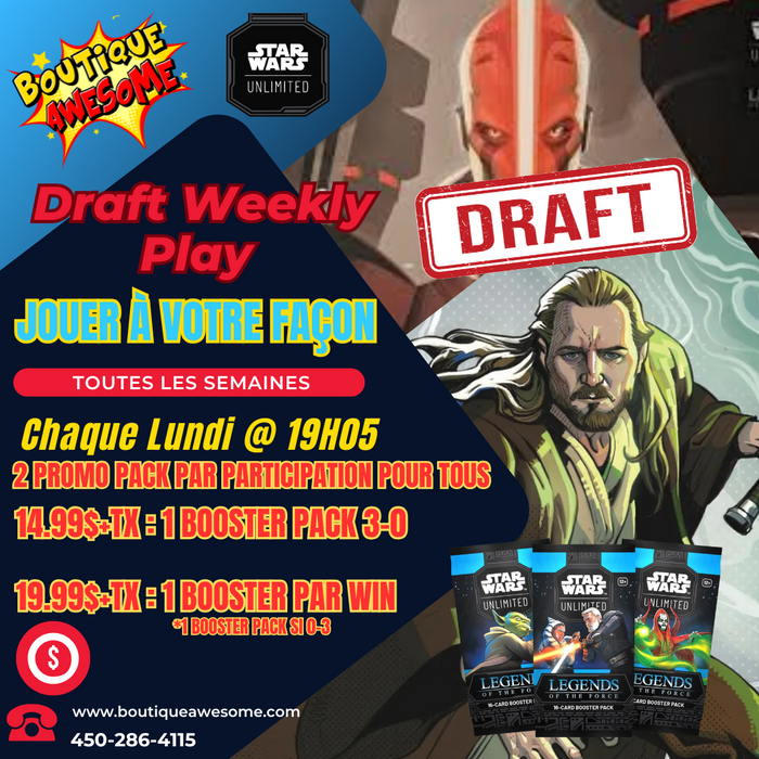 Star Wars Unlimited Booster Draft