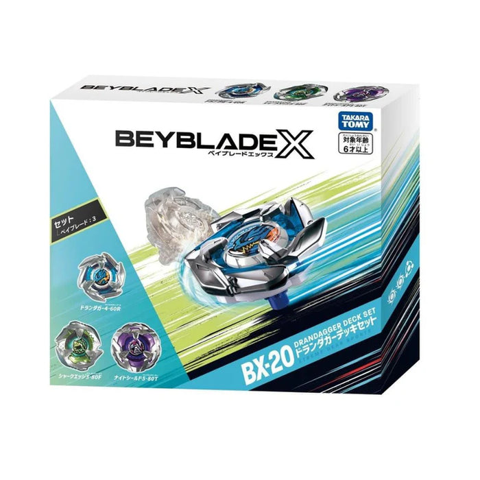 Beyblade X - BX-20 Dran Dagger Deck Set