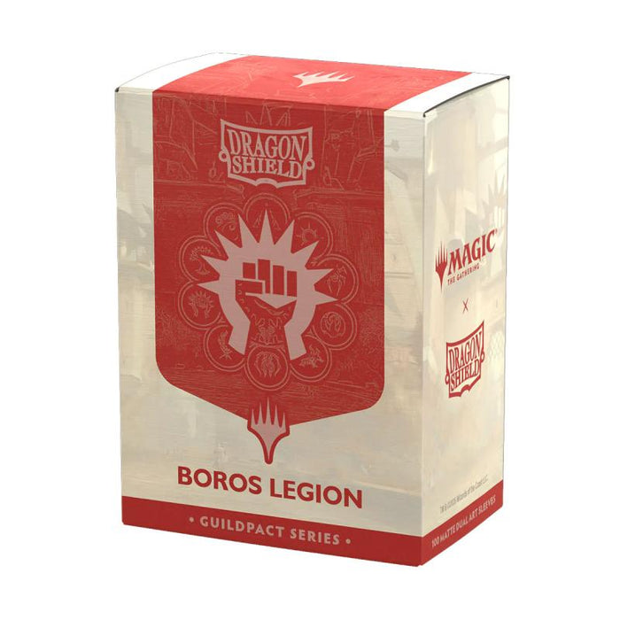 DRAGON SHIELD Sleeves - Dual Matte - MTG Guild Boros Legion