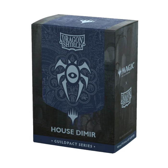 DRAGON SHIELD Sleeves - Dual Matte - MTG Guild House Dimir