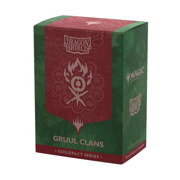 DRAGON SHIELD Sleeves - Dual Matte - MTG Guild Gruul Clans