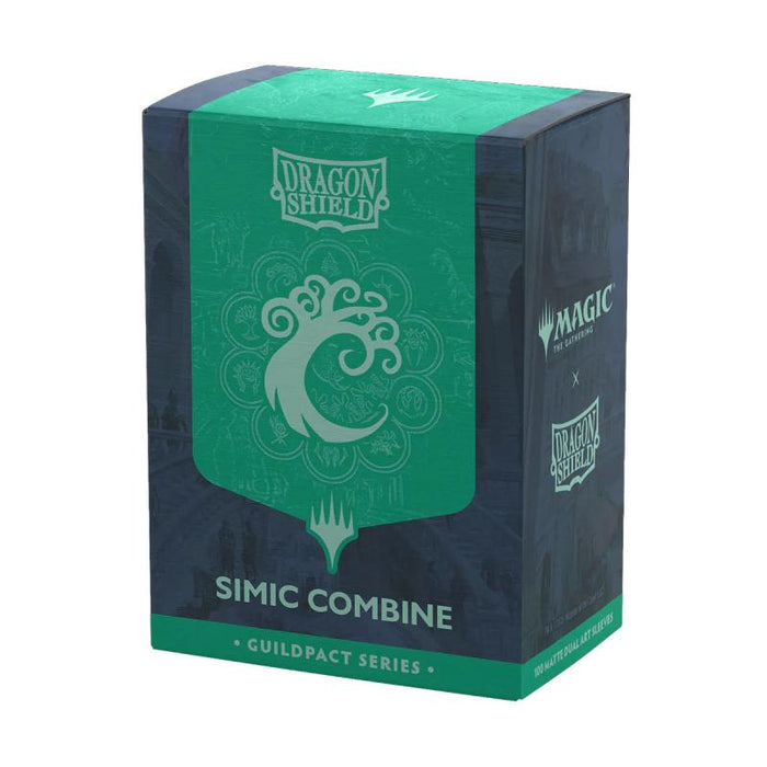 DRAGON SHIELD Sleeves - Dual Matte - MTG Guild Simic Combine