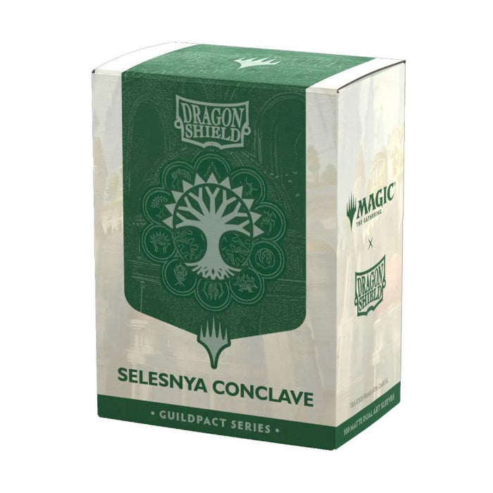 DRAGON SHIELD Sleeves - Dual Matte - MTG Guild Selesnya Conclave