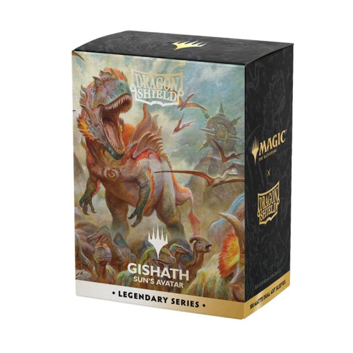 Dragon Shield Sleeves: Legendary Series - Dual Matte Art - Gishath, Sun's Avatar