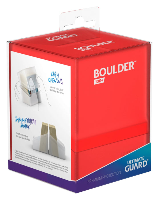 Ultimate Guard Boulder 100+ Ruby