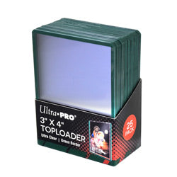 TOPLOADER 3X4 Green Border