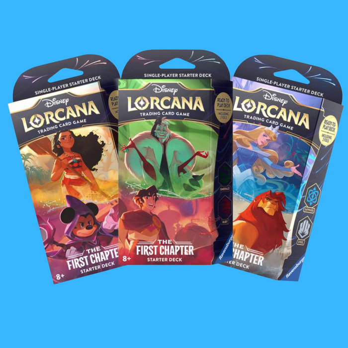 Disney Lorcana: The First Chapter - Starter Decks Boutique Awesome Disney Lorcana: The First Chapter - Starter Decks Boutique Awesome