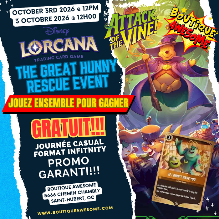 Lorcana: The Great Hunny Rescue Celebration Event