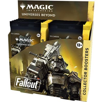 MTG Universes Beyond Fallout Collector Booster Box - Releases March 8, 2024