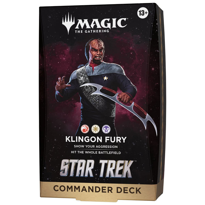 MTG Universes Beyond Star Trek - Commander Deck - Klingon Fury