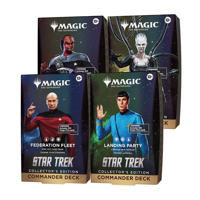 MTG Universes Beyond Star Trek - Collector Commander Deck (Set of 4)
