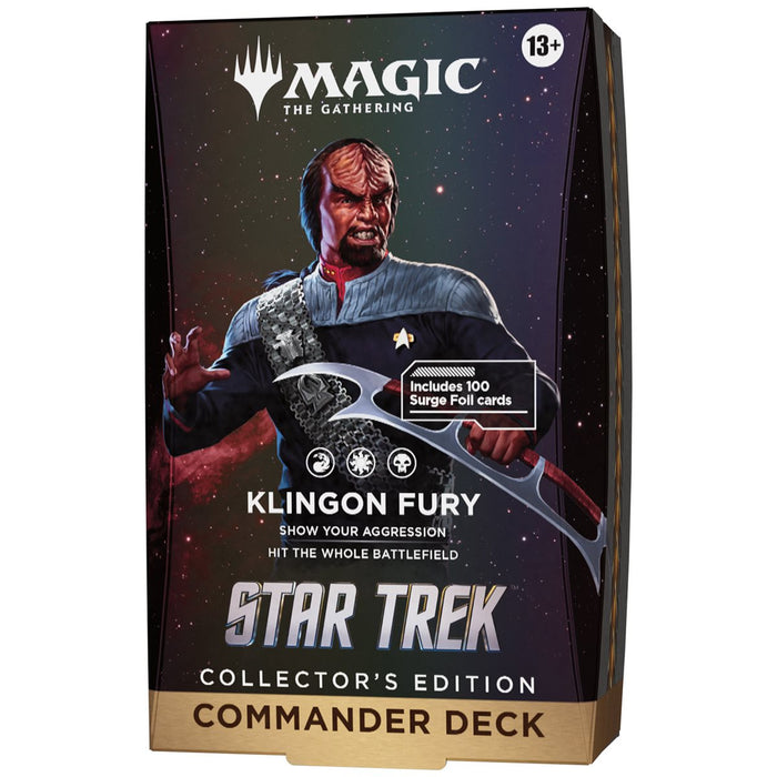 MTG Universes Beyond Star Trek - Collector Commander Deck - Klingon Fury