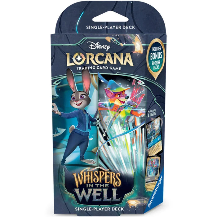Disney Lorcana: Whispers in the Well - Starter Deck: Sapphire & Steel (English)