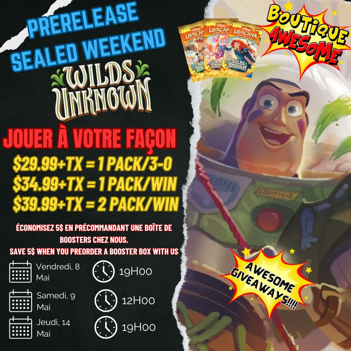 🌟Lorcana Wilds Unknown Prerelease Event🌟