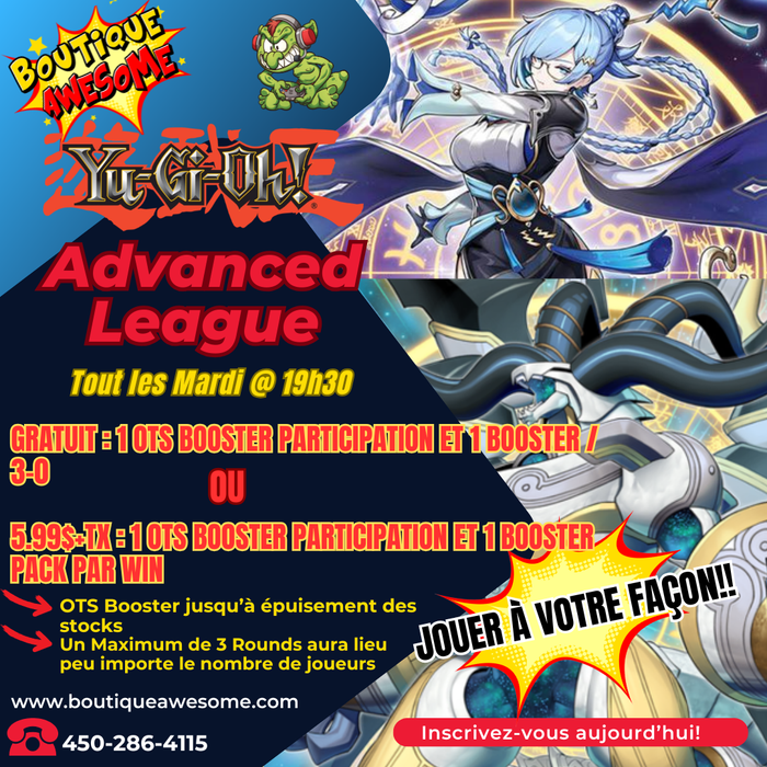 Yu-Gi-Oh : Advanced League Mardi