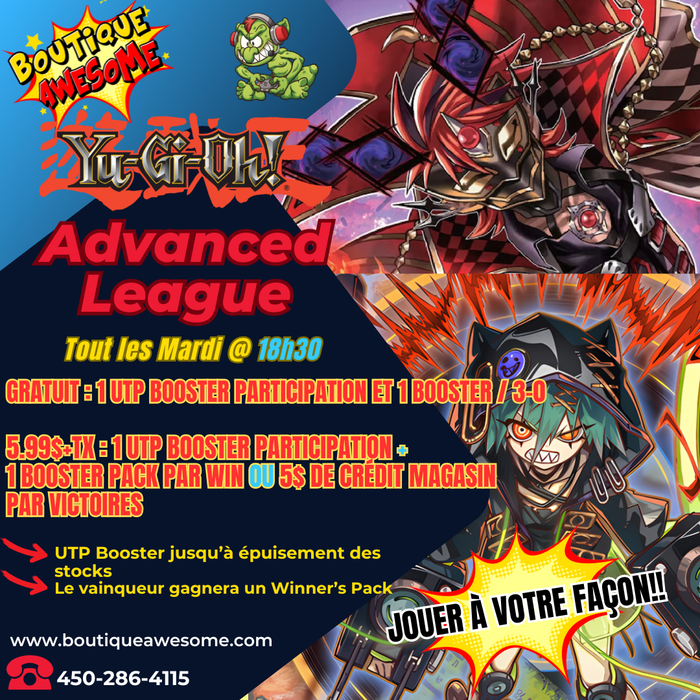 Yu-Gi-Oh : Advanced League Mardi