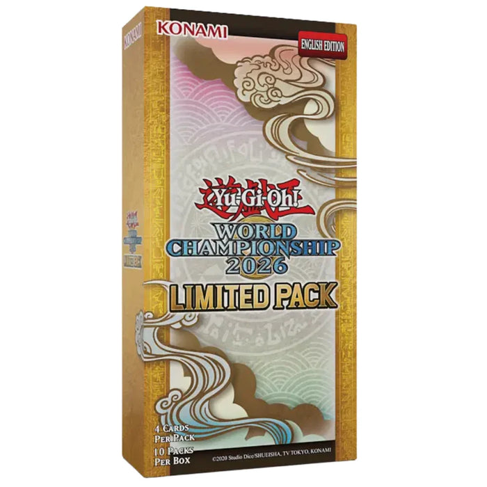 YUGIOH - Limited Pack World Championship 2026 Booster Box - Limited Edition