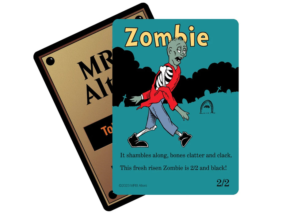 Whimsical Zombie token (walking)