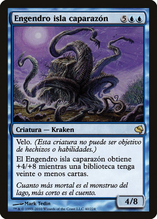 Engendro isla caparazón - Isleback Spawn