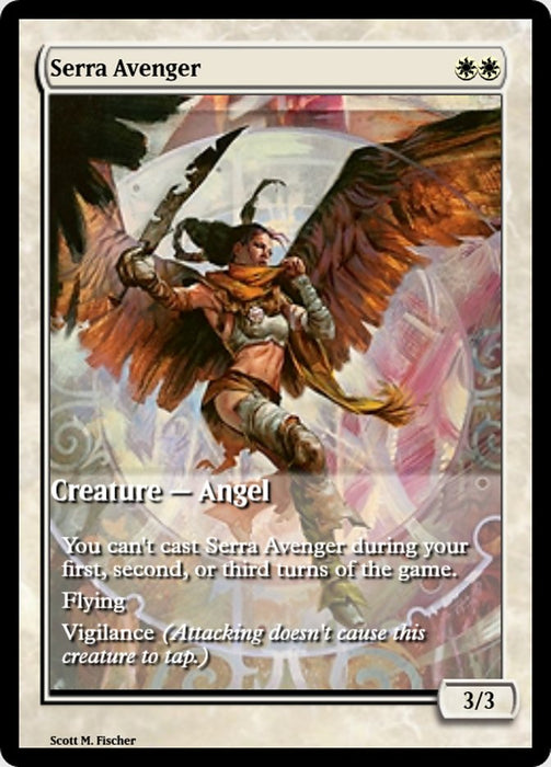 Serra Avenger - Full Art (Foil)