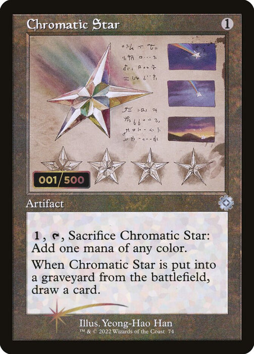 Chromatic Star - Retro Frame (Foil)