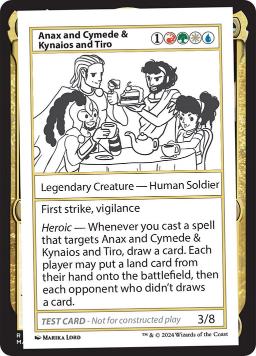 Anax and Cymede & Kynaios and Tiro - Legendary